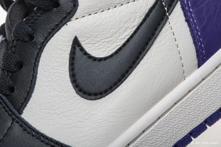 Air 1 Retro Purple Jordan High 555088-501 OG Court 1221